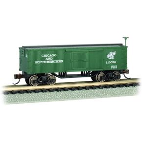 Bachmann Trains - Old-TIME Box CAR - C&NW™ - N Scale