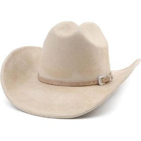 Big Cowboy Hat for Women Men Wide Brim Cowgirls Beach Cattleman Western Cowboys Hat