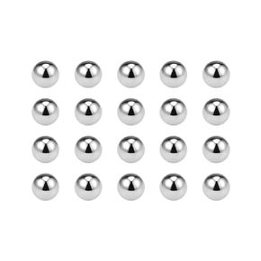 uxcell Precision Balls 10mm Solid Chrome Steel G10 for Ball Bearing Keychain Wheel 20pcs