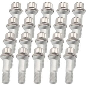 Set of 20, 0009905407 14mm x 1.5 Wheel Lug Bolt OE Factory Wheel Compatible with ML500 S550 CL63 ML350 GLK350 CL500 GL450