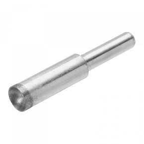 uxcell Diamond Grinding Mounted Point, 9mm 600 Fine Grits Spherical Concave Head Bead Coarse Grinding Bit for Jade Amber Stone Beeswax Glass