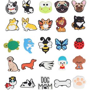 Golf Club Covers Pins, 10pcs or 25pcs PVC Plastic Decoration Charms, Funny Add On, Compatible to Golf Head Covers