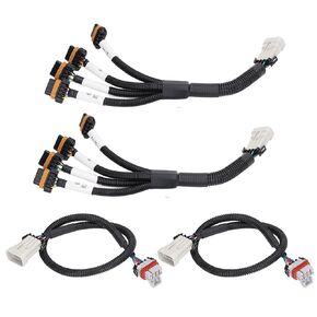 KIMISS LS1 Coil Harness, Ignition Coil Extension Harness Relocation LS Coil Pack Harness Ignition Coil Wire Harness 2558948 D580 for LS1 LS6 LSX