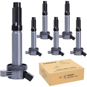 استبدال حزمة ملف الإشعال NPAUTO لـ V6 3.0 3.0L 2009-2012 Ford Escape/Ford Fusion 2006 2007 2008 2009 2010 2011 2012، Mazda Tribute Mariner، Mercury Milan، UF486، مجموعة من 6