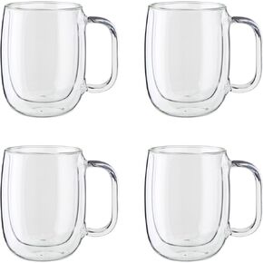 ZWILLING J.A. Henckels Coffee Mug 2 Piece, Clear