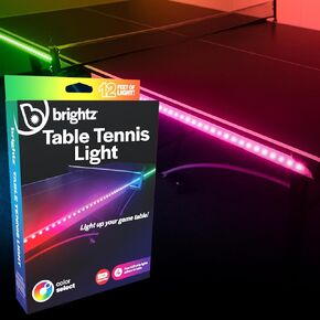 Brightz LED Ping Pong Table Light - Electrify Your Gameplay Experience! 12-Foot Light Strip for Ping Pong Tables - Color Changing or Solid Color Modes (Table Not Included) in Kuwait