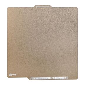 Dual-Sided PEI Plate 257x257mm for Bambu Lab X1/X1C/P1P 3D Printer (257x257mm, Double Textured PEI(Black))