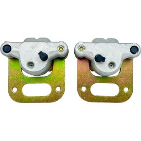 M MATI Front Left Right Brake Caliper Assembly for Polaris ATV Big Boss 350L/400L/500 6X6 Magnum 425 4X4 Sportsman 400 500 Trail Boss 350L 4X4 Xplorer 400 with Pads