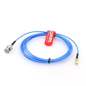 DRRI BNC Male to 10-32 UNF Microdot Male Acceleration Sensor Vibration Sensor Test Cable (BNC-M5, 1M / 39inch)