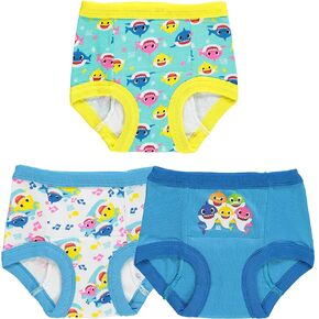 Baby Shark Training Pant Multipacks with Success Tracking Chart & Stickers, Sizes 18m, 2t, 3t, 4t