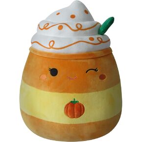 Squishmallows Original 14-Inch Delindy Orange Pumpkin Spice Latte - Large Ultrasoft Official Jazwares Plush