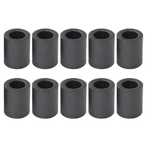 YOKIVE 10 Pcs Toroid Ferrite Core, Ferrite Rings Toroid Core Iron, Good for Filters Coils, Power Transformers (Dark Grey, 12mm x 7mm x 15mm) in Saudi Arabia