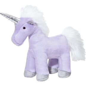 Fluff and Tuff Violet Unicorn Plush Dog Toy, All Breed Sizes in Kuwait