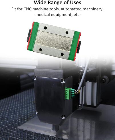 2 قطعة MGN12-H الخطي تحمل السكك الحديدية دليل كتلة ل 12 مللي متر واسعة صغيرة دليل الحركة الخطية السكك الحديدية المنزلق تحمل الصلب انزلاق كتلة in Kuwait