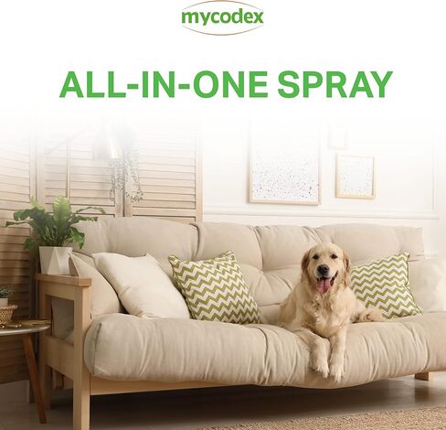 PRN Pharmacal Mycodex الكل في واحد رذاذ البراغيث والقراد لطفيليات الكلاب والقطط - يتحكم في البراغيث والقراد والقمل والبعوض والبعوض والذباب ويرقات البراغيث - 16 أونصة in Kuwait