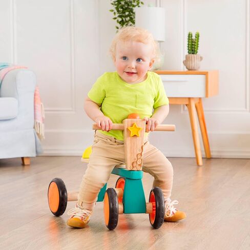 B. toys – Ride-On Zebra – Ride-On Toy for Toddlers – Soft Seat – Wooden Toys – 18 Months + – Zippity Zebra in Saudi Arabia
