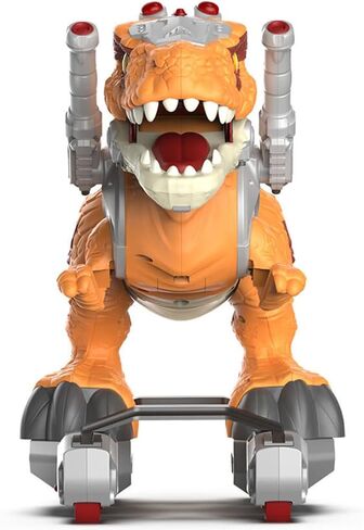 Dinosaur Ride On Push Car for Little Kids, Battery Operated Push & Ride Electric Foot-to-Floor Sliding Rideable Toy Scooter with Music, Light & Smoke for Toddlers in Saudi Arabia