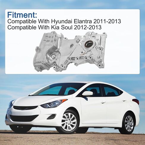 مجموعة غطاء سلسلة التوقيت متوافقة مع 2011-2013 Hyundai Elantra، لاستبدال الروح 2012-2013 # 213502E021 21350-2E021 in Saudi Arabia
