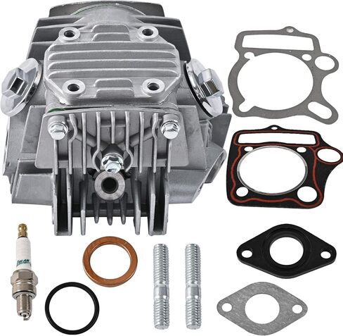 52.4mm Complete Cylinder Head Valves Assembly Replacement for 4 Stroke Chinese TaoTao Coolster ATV 110cc Pit Quad Dirt Bike Go Kart in Saudi Arabia
