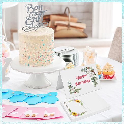 100 Pack Folded Cardstock 5" x 7" 140lb/230GSM Blank Greeting Cards Cold Pressed Thank You Cards White Blank Note Cards for DIY Invitations Wedding in Kuwait