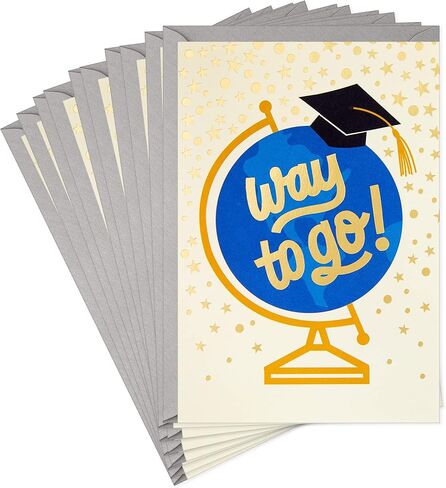 DaySpring Pack of Religious Graduation Gift Card Holders or Money Holders, God is Good (6 Cards with Envelopes) in Saudi Arabia