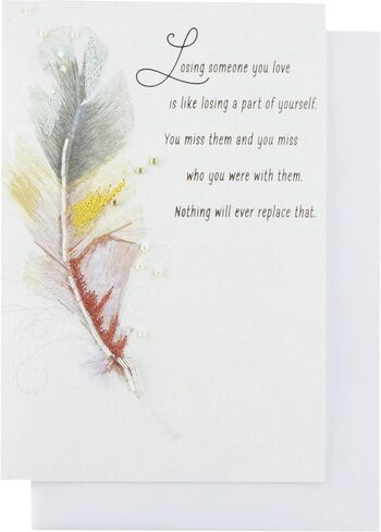 Hallmark Sympathy Card, Tree (Every Prayer for Peace) in Saudi Arabia
