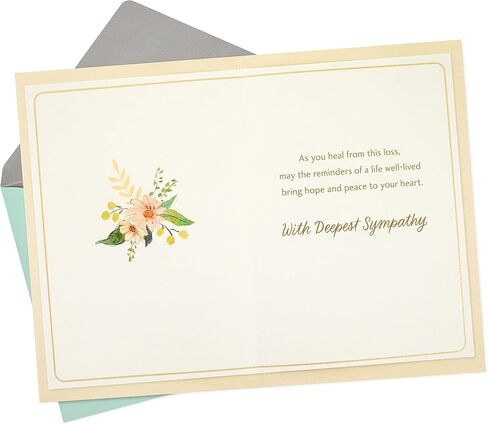 Hallmark Sympathy Card, Tree (Every Prayer for Peace) in Saudi Arabia