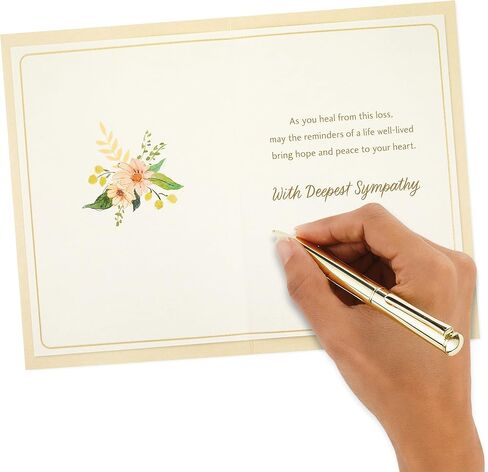Hallmark Sympathy Card, Tree (Every Prayer for Peace) in Saudi Arabia