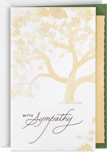 Hallmark Sympathy Card, Tree (Every Prayer for Peace) in Saudi Arabia