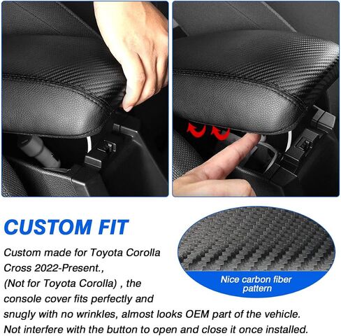Karltys Ram 1500 Center Console Cover for Dodge Ram 1500 2019-2024 2025, Anti-Scratch Leather Protector with Stylish Pattern, Waterproof Ram 1500 Middle Console Armrest Cover Elbow Cushion Pad in Saudi Arabia