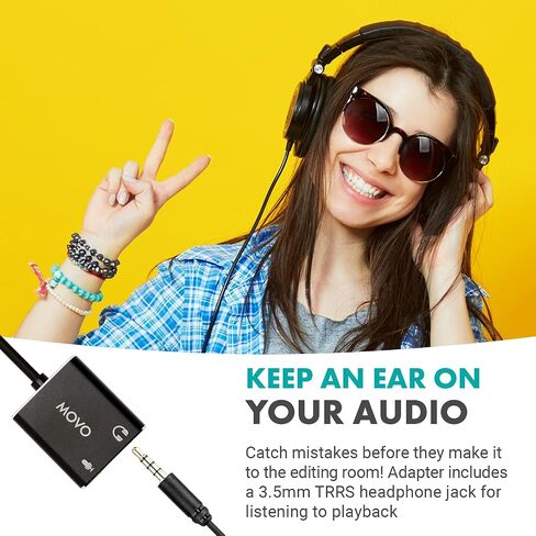 محول صوت ستيريو Movo USBC-AC2 3.5 مم إلى USB-C - بطاقة صوت خارجية لأجهزة الكمبيوتر الشخصية وأجهزة Mac وAndroid - مقبس سماعة رأس TRS مقاس 3.5 مم ومقبس صوت إلى موصل USB-C - محول ميكروفون Aux إلى USB-C لمكبرات صوت الألعاب in Saudi Arabia