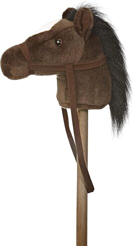 Aurora® Rideable Giddy-Up Friends™ حيوان محشو على شكل حصان بني داكن - متعة نشطة - مغامرات خيالية - بني 37 بوصة in Kuwait