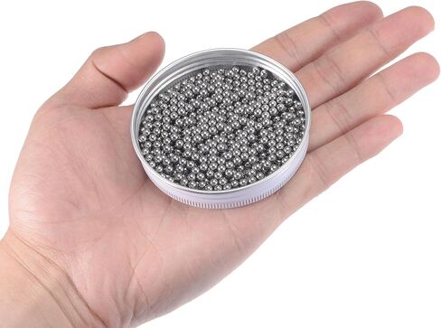 uxcell 1.5mm Bearing Balls 304 Stainless Steel G100 Precision Balls 500pcs in Saudi Arabia