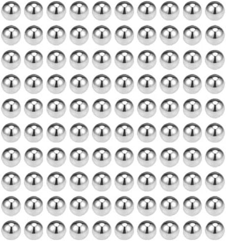 uxcell 1.5mm Bearing Balls 304 Stainless Steel G100 Precision Balls 500pcs in Saudi Arabia