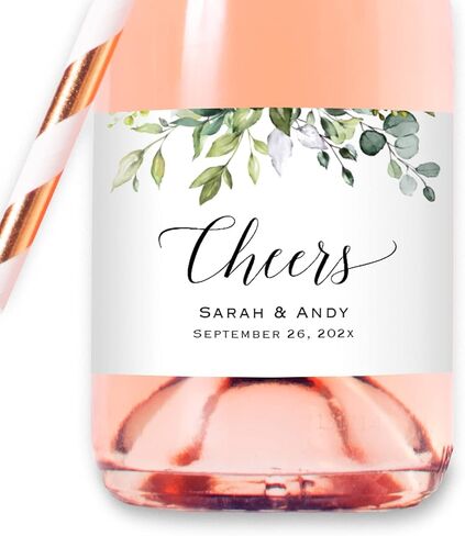 Cheers - 6 ملصقات لزجاجات الشمبانيا مقاومة للماء مصنوعة مسبقًا، ملصق ملصق النبيذ لحفلات الزفاف، وحفلات الزفاف، وأعياد الميلاد، وحفلات التخرج وجميع الأحداث (ملصق الشمبانيا - هتاف، غير قابل للتخصيص) in Saudi Arabia