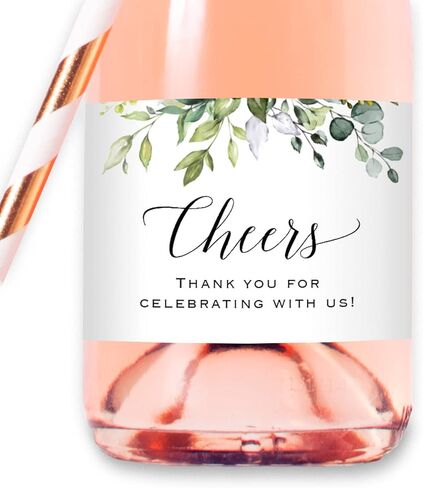 Cheers - 6 ملصقات لزجاجات الشمبانيا مقاومة للماء مصنوعة مسبقًا، ملصق ملصق النبيذ لحفلات الزفاف، وحفلات الزفاف، وأعياد الميلاد، وحفلات التخرج وجميع الأحداث (ملصق الشمبانيا - هتاف، غير قابل للتخصيص) in Saudi Arabia