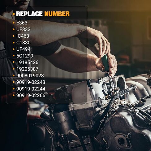مجموعة من 6 ملفات إشعال متوافقة مع 3.6 لتر V6 - كرايسلر 300 تاون آند كانتري دودج أفينجر تشالنجر تشارجر دورانجو جورني جراند كارافان جيب رانجلر رام استبدال # 0221504032 UF648 C1791 in Kuwait