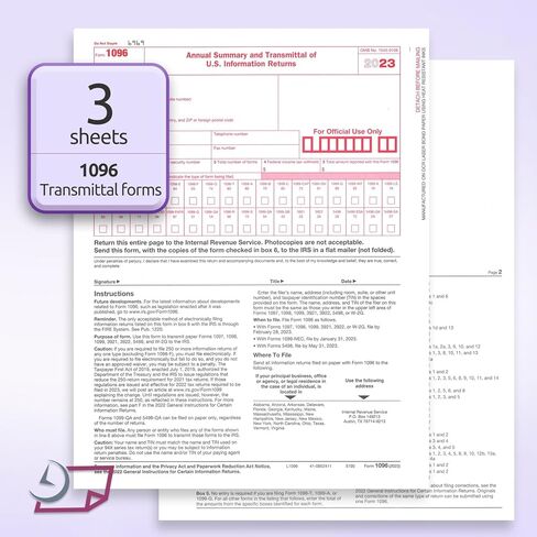 NextDayLabels 1099 MISC Forms for 2023, 4-Part Tax Forms, Vendor Kit of 25 Laser Forms and 25 Self-Seal Envelopes, Forms Designed for QuickBooks and Other Accounting Software in Saudi Arabia