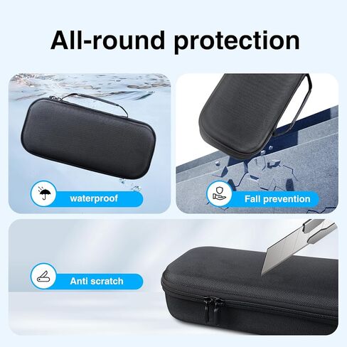 Crystal Shell Compatible with Sony Playstation Portal, PS5 Portal Hard Protective Case with Comfortable Ergonomic Grip & 4 Thumb Stick Caps, Playstation Portal Accessories in Saudi Arabia