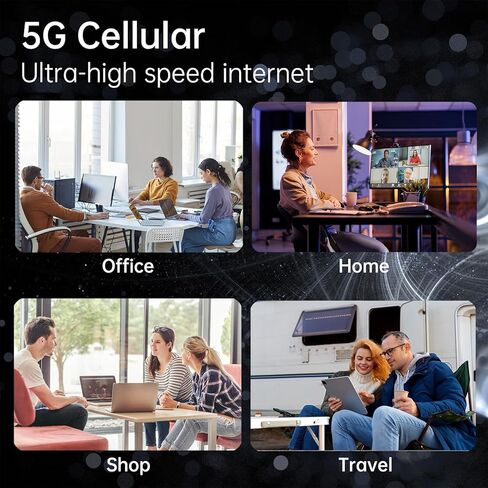 راوتر 5G، راوتر AX3000 WiFi6 5G CPE مع فتحة لبطاقة SIM، كوالكوم IPQ5018، SDX62، 8 هوائيات مدمجة عالية الكسب، 4 × 4 MIMO، نظام OpenWrt، راوتر خلوي 5G لاسلكي ثنائي النطاق غير مقفل، C8 in Kuwait