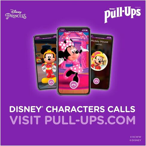 Pull-Ups Girls' Nighttime Potty Training Pants Training Underwear, 3T-4T, 18 Ct in Saudi Arabia
