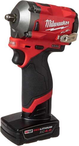 Milwaukee 2554-22 M12 FUEL Stubby 3/8 in. Impact Wrench Kit (2 Ah/4 Ah) in Saudi Arabia