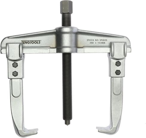 Teng Tools 90mm 2 Arm Internal/External Puller- Gear Removal Tool - SP1410 Silver, Internal 90mm External 133mm Depth 97mm in Saudi Arabia