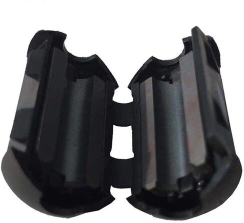 20pcs 5mm 0.2'' Electronics Filter Ferrite Bead Ferrite Clip Ferrite Clamps Chokes Ferrite Core Ferrite Snap Black in Saudi Arabia