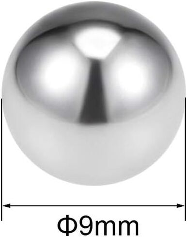 uxcell 7mm Bearing Balls 304 Stainless Steel G100 Precision Balls 50pcs in Kuwait