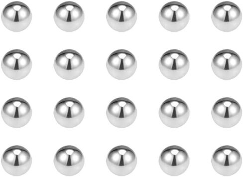 uxcell 7mm Bearing Balls 304 Stainless Steel G100 Precision Balls 50pcs in Kuwait