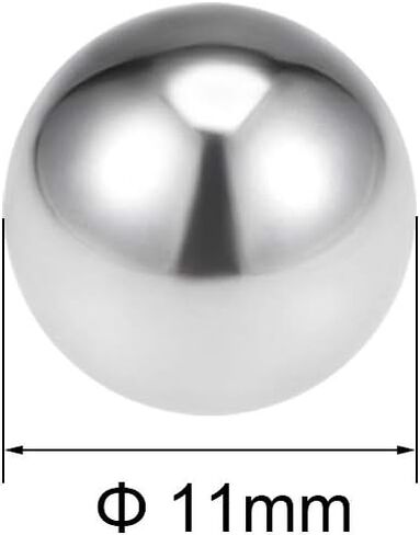 uxcell 7mm Bearing Balls 304 Stainless Steel G100 Precision Balls 50pcs in Kuwait