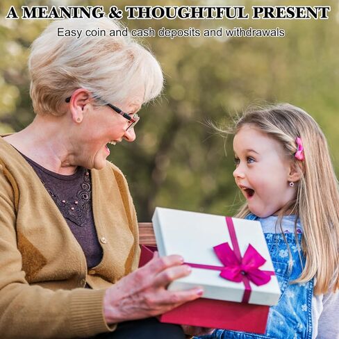 Wooden Money Box with Money Target and Numbers with Counter Crafts, Portable Money Saving Box, Cash Saver Box with Marker Pen, Storage Case Money Saving Box For 10000 Dollar in Kuwait