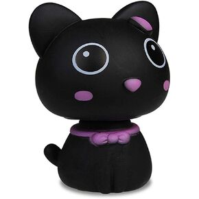 Cute bobblehead Cats Home Ornaments Head Shake Kitty (Black) in Saudi Arabia