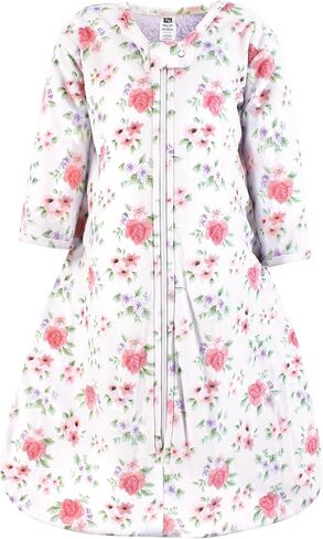 Hudson Baby Unisex Baby Plush Faux Fur Sleeping Bag, Wearable Blanket, Rose, 12-18 Months in Kuwait